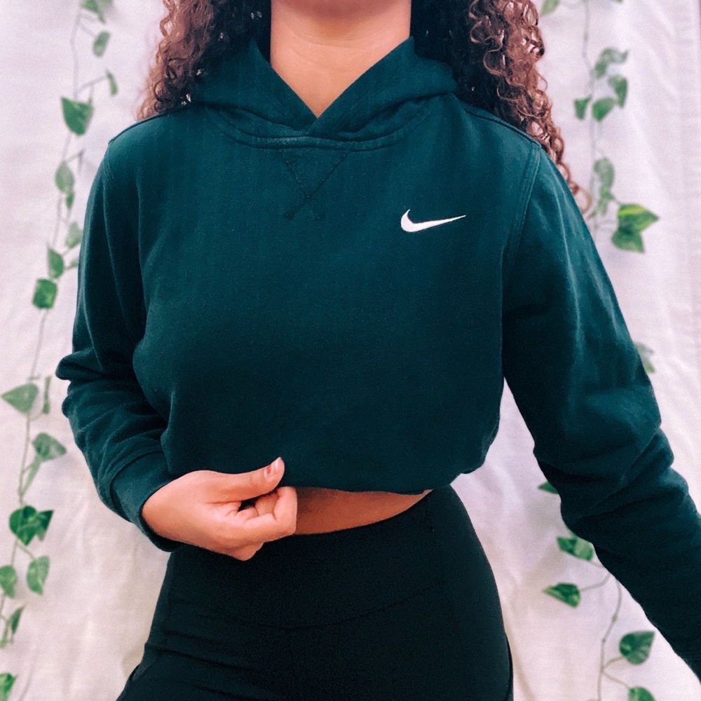 vintage black nike hoodie